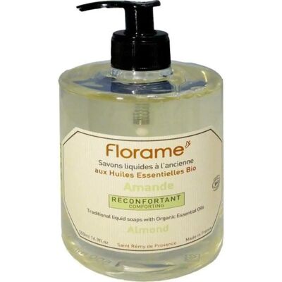 Jabón líquido de almendra orgánico Florame - Sensible y nutritivo Jabón líquido de almendra orgánico Florame - Sensible y nutritivo