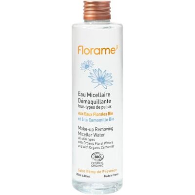 Agua Micelar Orgánica Florame - Limpiador Suave para Rostro y Ojos Agua Micelar Orgánica Florame - Limpiador Suave para Rostro y Ojos