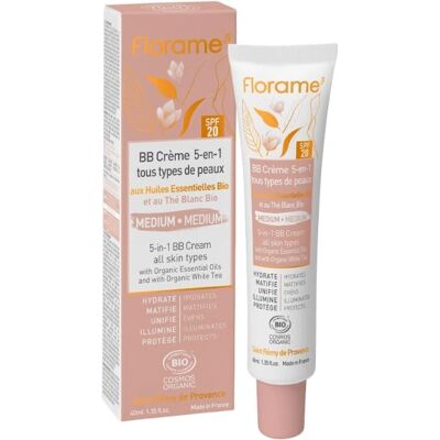 Florame Bio BB Creme 5-in-1 SPF 20 - BB Creme Florame Bio BB Creme 5-in-1 SPF 20 - BB Creme