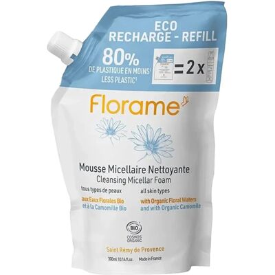 Florame Bio Nachfüllbare Mizellen-Reinigungsschaum - Für alle Hauttypen Florame Bio Nachfüllbare Mizellen-Reinigungsschaum - Für alle Hauttypen