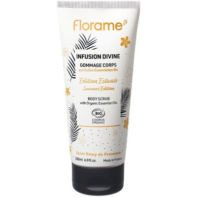 Florame Infusion Divine Gommage Corps - Bio 200ml - Publicité Florame Infusion Divine Gommage Corps - Bio 200ml - Publicité