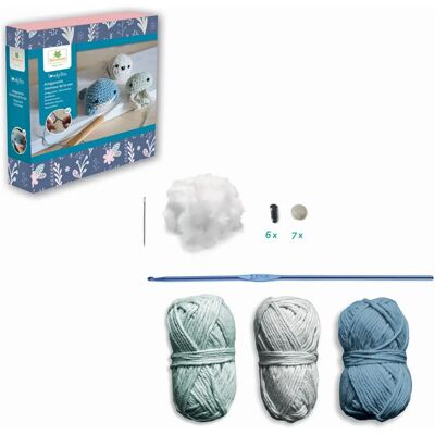 Sycomore CRE1071 Jouet d'artisanat - Animal marin au crochet Sycomore CRE1071 Jouet d'artisanat - Animal marin au crochet