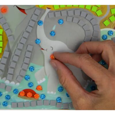 Sycomore CRE7068 jouet d'art/loisirs créatifs - Kit Mosaïque Animaux - 3 Panneaux Sycomore CRE7068 jouet d'art/loisirs créatifs - Kit Mosaïque Animaux - 3 Panneaux
