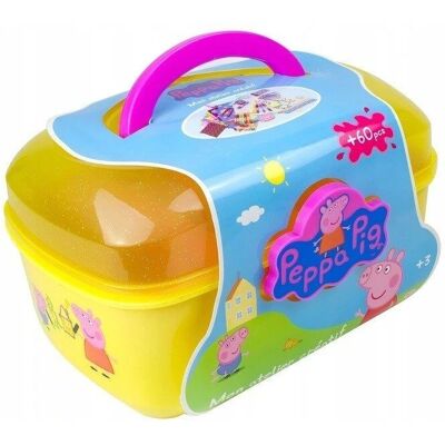 Zestaw Kreatywny Peppa Pig - Ponad 60 Elementów - Rozwija Kreatywność Zestaw Kreatywny Peppa Pig - Ponad 60 Elementów - Rozwija Kreatywność