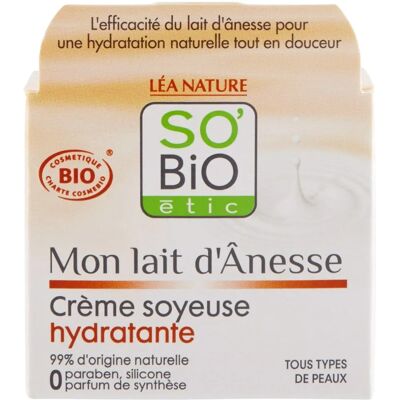 Crema Facial Orgánica con Leche de Burra - 50ml Crema Facial Orgánica con Leche de Burra - 50ml