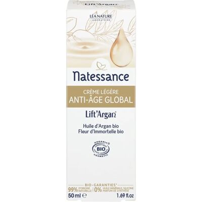 Natessance Lift'Argan Crème Anti-Âge - Soin Visage Bio Natessance Lift'Argan Crème Anti-Âge - Soin Visage Bio