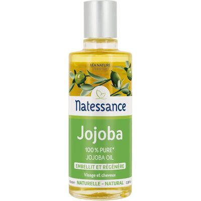 Olio di Jojoba Natessance - Rigenerazione Pelle & Capelli - 100ml Olio di Jojoba Natessance - Rigenerazione Pelle & Capelli - 100ml