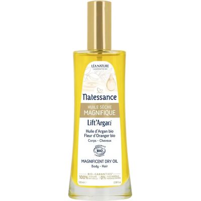 Natessance Lift'Argan Bio Trockene Öl 100ml - Haar & Körper Natessance Lift'Argan Bio Trockene Öl 100ml - Haar & Körper