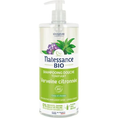 Bio fürdő és sampon Verveine Citronnée Natessance 2az-1 Bio fürdő és sampon Verveine Citronnée Natessance 2az-1
