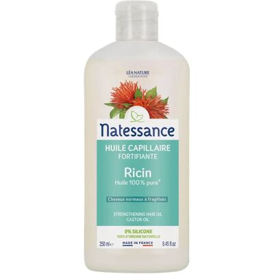 Natessance Rizinusöl - 250ml - Haar & Nagelstärkung Natessance Rizinusöl - 250ml - Haar & Nagelstärkung