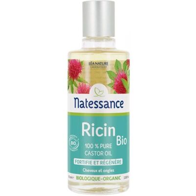 Natessance Huile de Ricin Bio - 100ml - Soins Capillaires et Ongles - Publicité Natessance Huile de Ricin Bio - 100ml - Soins Capillaires et Ongles - Publicité