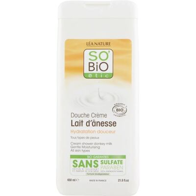 So'Bio étic Donkey Milk Shower Cream - Hydrating - All Skin Types So'Bio étic Donkey Milk Shower Cream - Hydrating - All Skin Types