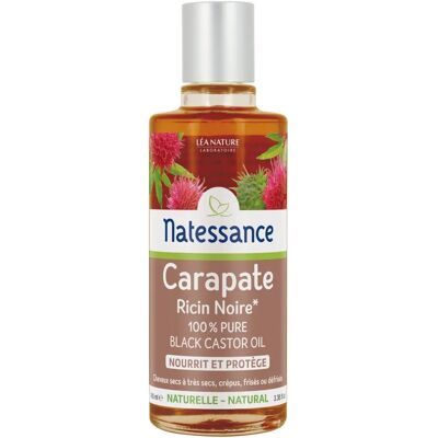 Olio di Ricino Noire di Natessance - Nutrire e Rafforzare - 100ml Olio di Ricino Noire di Natessance - Nutrire e Rafforzare - 100ml