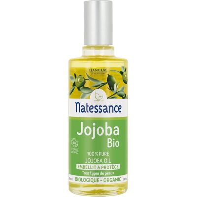 Huile de Jojoba Bio Natessance 50ml - Nourrissante & Régénérante - Peau & Cheveux - Publicité Huile de Jojoba Bio Natessance 50ml - Nourrissante & Régénérante - Peau & Cheveux - Publicité