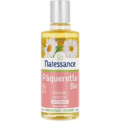 Huile Raffermissante Bio de Pâquerette Natessance - 100ml - Publicité Huile Raffermissante Bio de Pâquerette Natessance - 100ml - Publicité