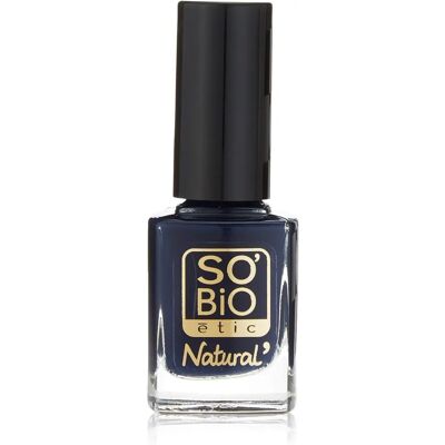 Esmalte de uñas So'Bio Denim Blue - Orgánico, Nutritivo, Secado rápido Esmalte de uñas So'Bio Denim Blue - Orgánico, Nutritivo, Secado rápido
