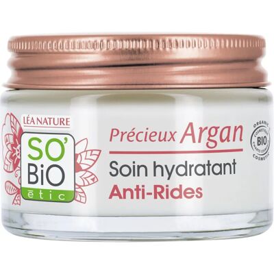 Crème de Jour Bio à l'Argan SO'Bio étic - Anti-Rides - 50ml - Publicité Crème de Jour Bio à l'Argan SO'Bio étic - Anti-Rides - 50ml - Publicité