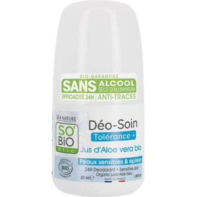 So'Bio étic Aloe Vera Bio-Deodorant - 24H - 50 ml So'Bio étic Aloe Vera Bio-Deodorant - 24H - 50 ml