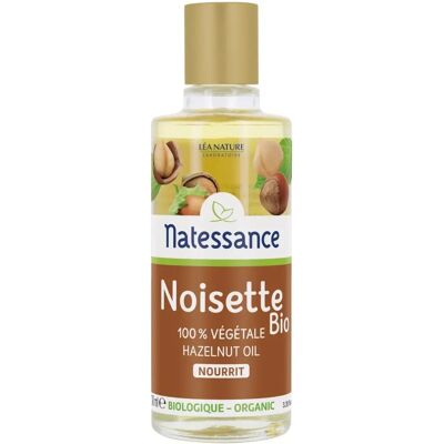 Natessance Bio Haselnussöl - Kaltgepresst, Vielseitig Natessance Bio Haselnussöl - Kaltgepresst, Vielseitig