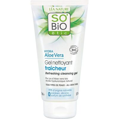Léa Nature SO BIO étic Nettoyant Visage à l'Aloe Vera Biologique - 150ml - Publicité Léa Nature SO BIO étic Nettoyant Visage à l'Aloe Vera Biologique - 150ml - Publicité