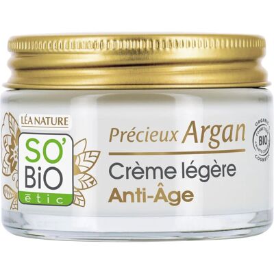 Crème de Jour Argan SO’BiO étic - Anti-Âge pour Peau Normale à Mixte - Publicité Crème de Jour Argan SO’BiO étic - Anti-Âge pour Peau Normale à Mixte - Publicité