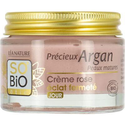 Léa Nature SO'BiO étic Rosé Argan Tagescreme - Aufhellung & Festigung - 50ml Léa Nature SO'BiO étic Rosé Argan Tagescreme - Aufhellung & Festigung - 50ml
