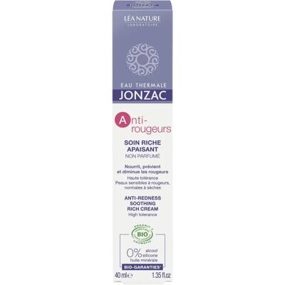 Jonzac Trattamento Ricco Lenitivo Antirughe - 40ml - Crema Viso Jonzac Trattamento Ricco Lenitivo Antirughe - 40ml - Crema Viso