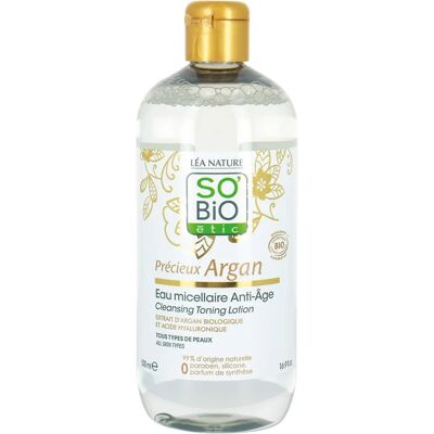 So Bio Étic Anti-Aging Mizellenwasser - Bio-Argan & Hyaluronsäure 500ml So Bio Étic Anti-Aging Mizellenwasser - Bio-Argan & Hyaluronsäure 500ml