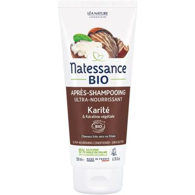 Balsamo con burro di karité biologico e cheratina vegetale - 200 ml Balsamo con burro di karité biologico e cheratina vegetale - 200 ml