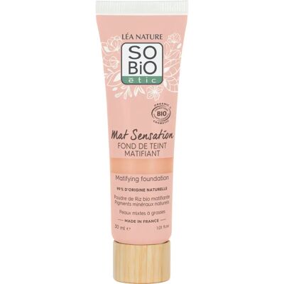 SO'BiO étic - Fond de teint matifiant - Vanille Rose - 30ml - Publicité SO'BiO étic - Fond de teint matifiant - Vanille Rose - 30ml - Publicité