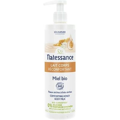 Lait Corps Nourrissant au Miel Bio - Peau Sèche - 400ml - Publicité Lait Corps Nourrissant au Miel Bio - Peau Sèche - 400ml - Publicité