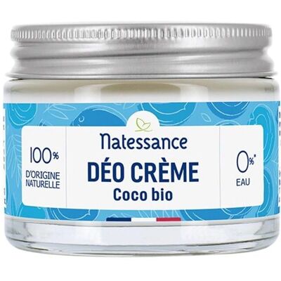 Déodorant Bio Coco Natessance - 50g - Publicité Déodorant Bio Coco Natessance - 50g - Publicité