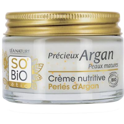 Crème Visage Précieux Argan de Léa Nature SO BIO étic - Nourrissante, Anti-Âge - Publicité Crème Visage Précieux Argan de Léa Nature SO BIO étic - Nourrissante, Anti-Âge - Publicité