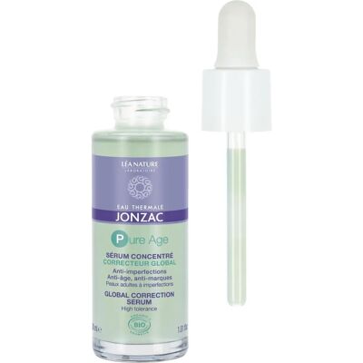 Sérum Jonzac Pure Age - Anti-âge, Peau à imperfections - Publicité Sérum Jonzac Pure Age - Anti-âge, Peau à imperfections - Publicité