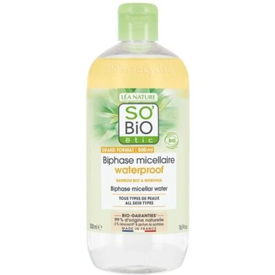 So Bio Sο'Βio Agua Micelar Waterproof - Para Todo Tipo de Piel So Bio Sο'Βio Agua Micelar Waterproof - Para Todo Tipo de Piel