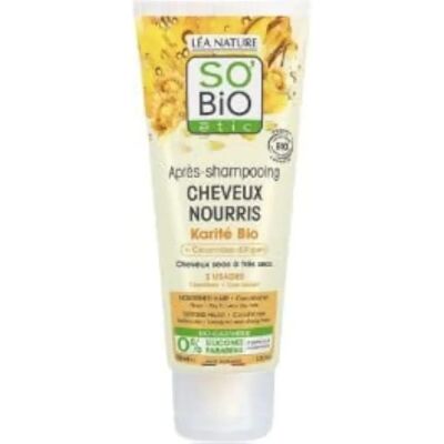 Balsamo Nutriente Karité e Argan 200ml - So'Bio Étic Balsamo Nutriente Karité e Argan 200ml - So'Bio Étic
