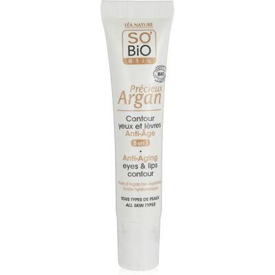 So Bio Étic Organische Argan Augen- & Lippenkontur - Anti-Aging, Regeneration So Bio Étic Organische Argan Augen- & Lippenkontur - Anti-Aging, Regeneration
