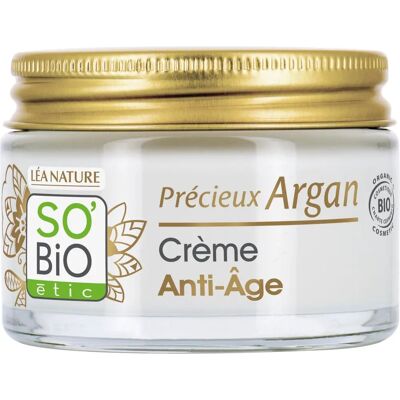 Crema de Día Antiedad con Ácido Hialurónico y Argán Orgánico Crema de Día Antiedad con Ácido Hialurónico y Argán Orgánico