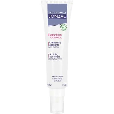 Crème Riche Apaisante Bio Jonzac - Contrôle Réactif - 40ml - Publicité Crème Riche Apaisante Bio Jonzac - Contrôle Réactif - 40ml - Publicité