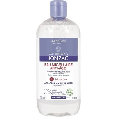 Eau Micellaire Anti-Âge Jonzac Bio - Nettoyage Visage - Publicité Eau Micellaire Anti-Âge Jonzac Bio - Nettoyage Visage - Publicité