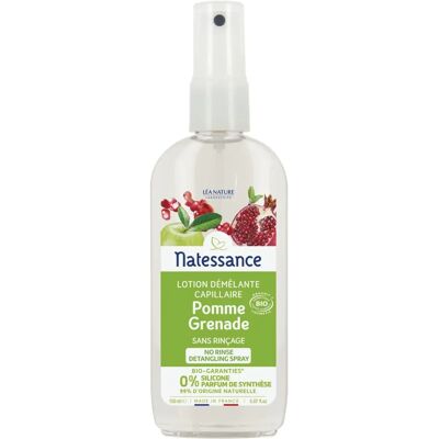 Lotion démêlante capillaire bio Natessance - Publicité Lotion démêlante capillaire bio Natessance - Publicité