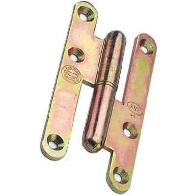 TORBEL J530800 - Charnière terminale ronde - 140x80 mm - Droite TORBEL J530800 - Charnière terminale ronde - 140x80 mm - Droite