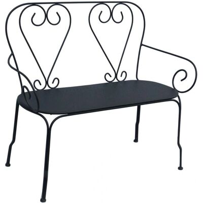 Banque de Jardin MYLIA - Effet Fer Forgé - 2 Places - Mobilier de Jardin - Publicité Banque de Jardin MYLIA - Effet Fer Forgé - 2 Places - Mobilier de Jardin - Publicité