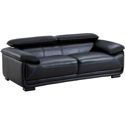 Venta-unique Macelo Ledersofa 3-Sitzer - Sofa Venta-unique Macelo Ledersofa 3-Sitzer - Sofa
