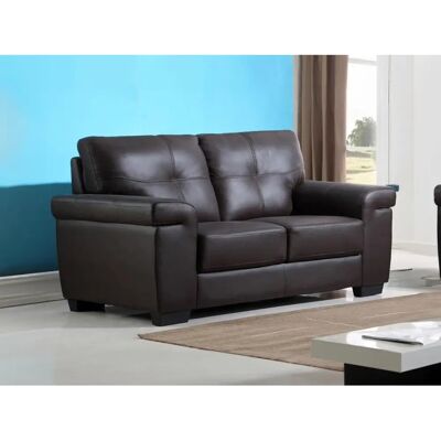 Divano in Pelle Hazel 2 Posti - Sofa Divano in Pelle Hazel 2 Posti - Sofa