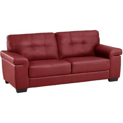VENTA-UNIQUE Leder-Sofa Hazel 207x93x89 - Sofa VENTA-UNIQUE Leder-Sofa Hazel 207x93x89 - Sofa