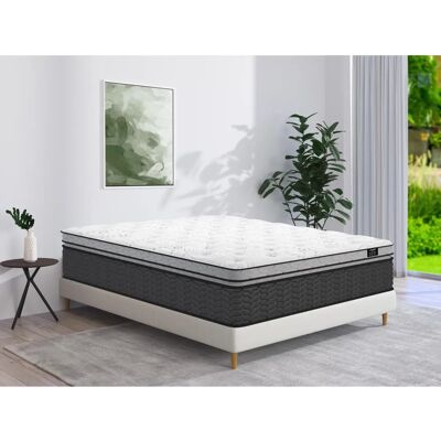 Ysmée 140x190 Hybridmatratze - Taschenfederkern, Memory Foam Topper Ysmée 140x190 Hybridmatratze - Taschenfederkern, Memory Foam Topper