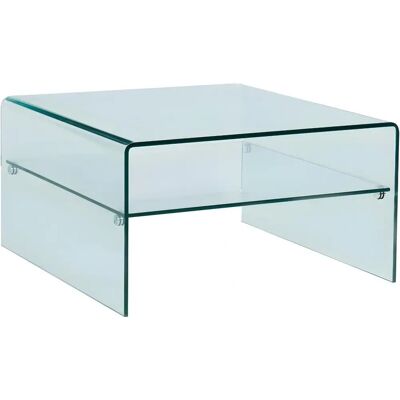 Stileos Temperiertes Glas Couchtisch - Modern und Langlebig 80x80x43 cm Stileos Temperiertes Glas Couchtisch - Modern und Langlebig 80x80x43 cm