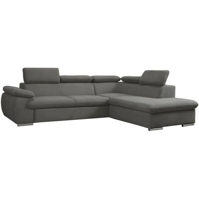 Vente-unique FABIEN Schlafsofa - Modernes Design, Stauraum, Verstellbare Kopfstützen Vente-unique FABIEN Schlafsofa - Modernes Design, Stauraum, Verstellbare Kopfstützen