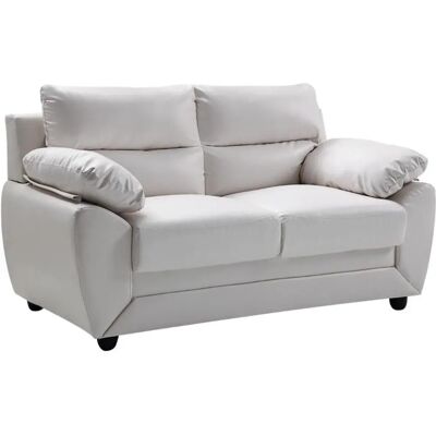 Vente-unique Manoa 2-Sitzer Kunstleder Sofa - Sofa Vente-unique Manoa 2-Sitzer Kunstleder Sofa - Sofa
